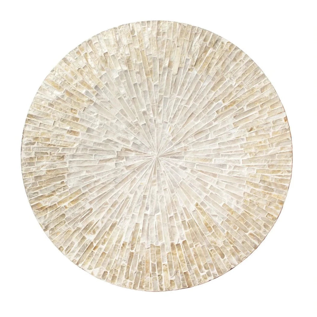 Byzantine Placemat in Ivory & Gold - Set of 4