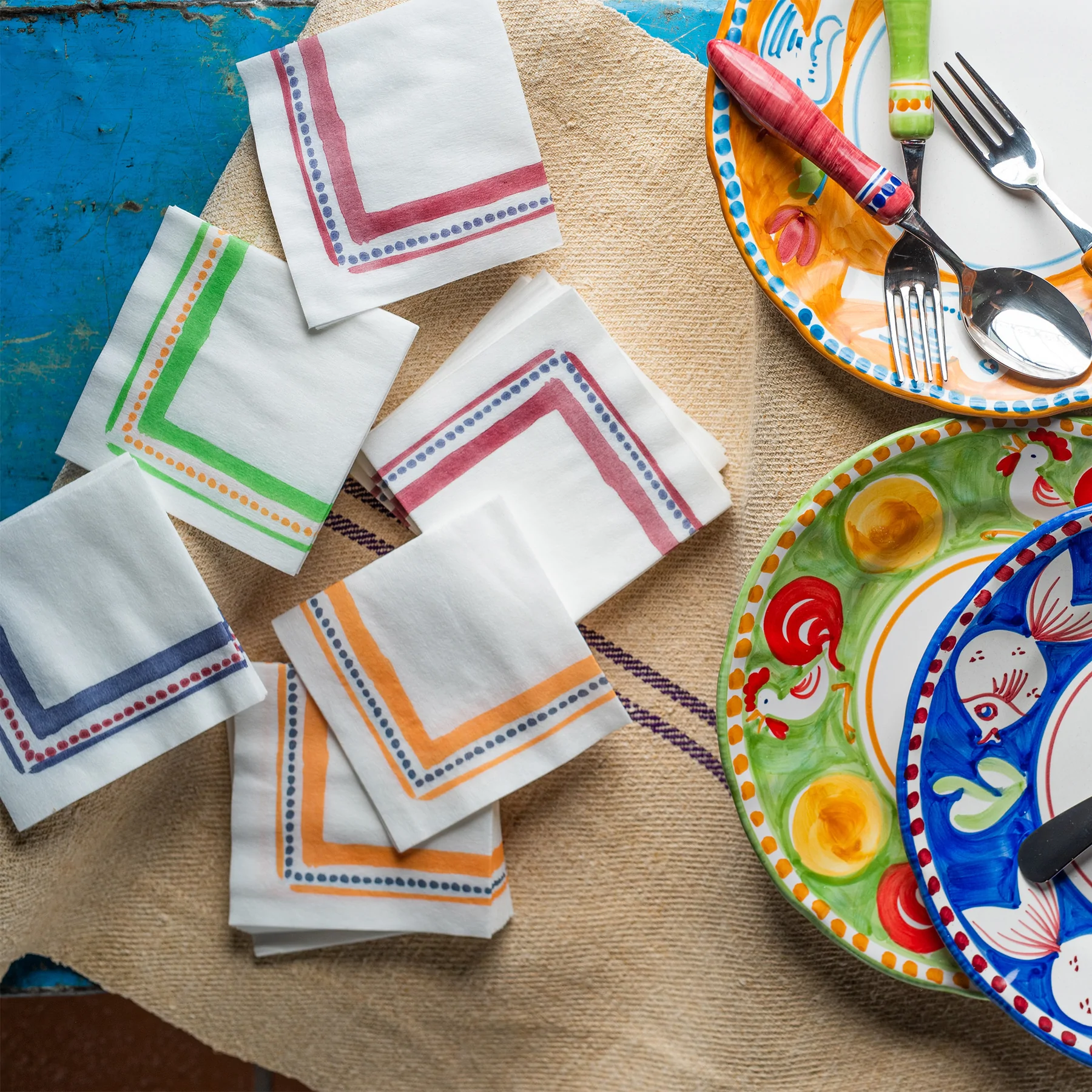 Papersoft Napkins Campagna Cocktail Napkins - Set of 2