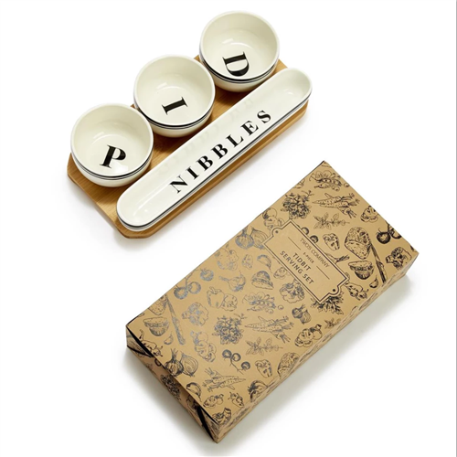 Dip and Nibbles Tidbit Serving Set