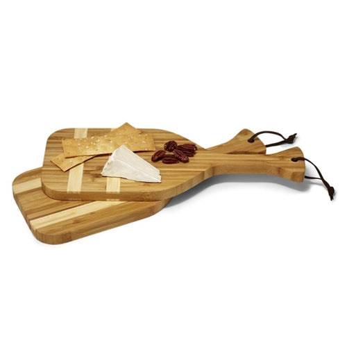 Oar Bamboo Serving Tray - Set of 2