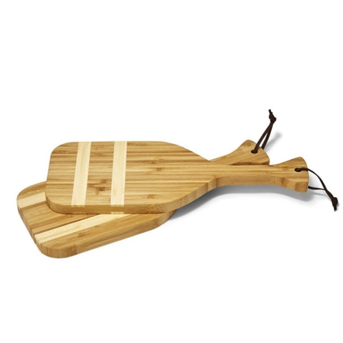 Oar Bamboo Serving Tray - Set of 2