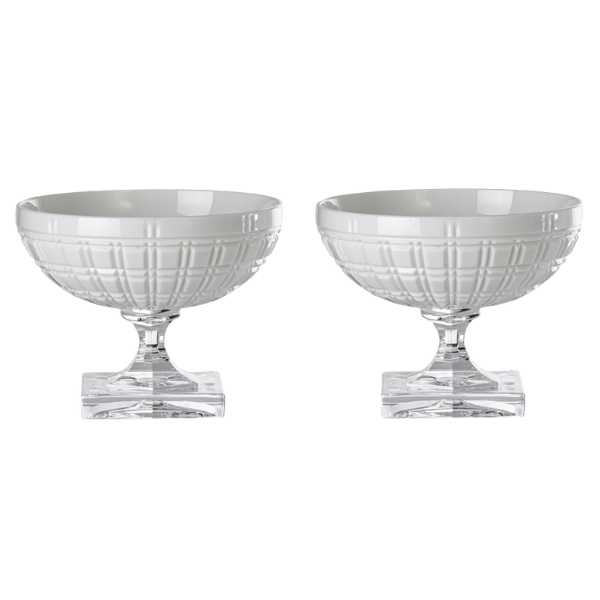 Winston Footed Coupe - Set of 2