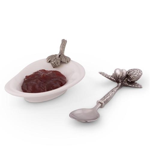 Vagabond House Strawberry Jam Spoon & Spoon Rest