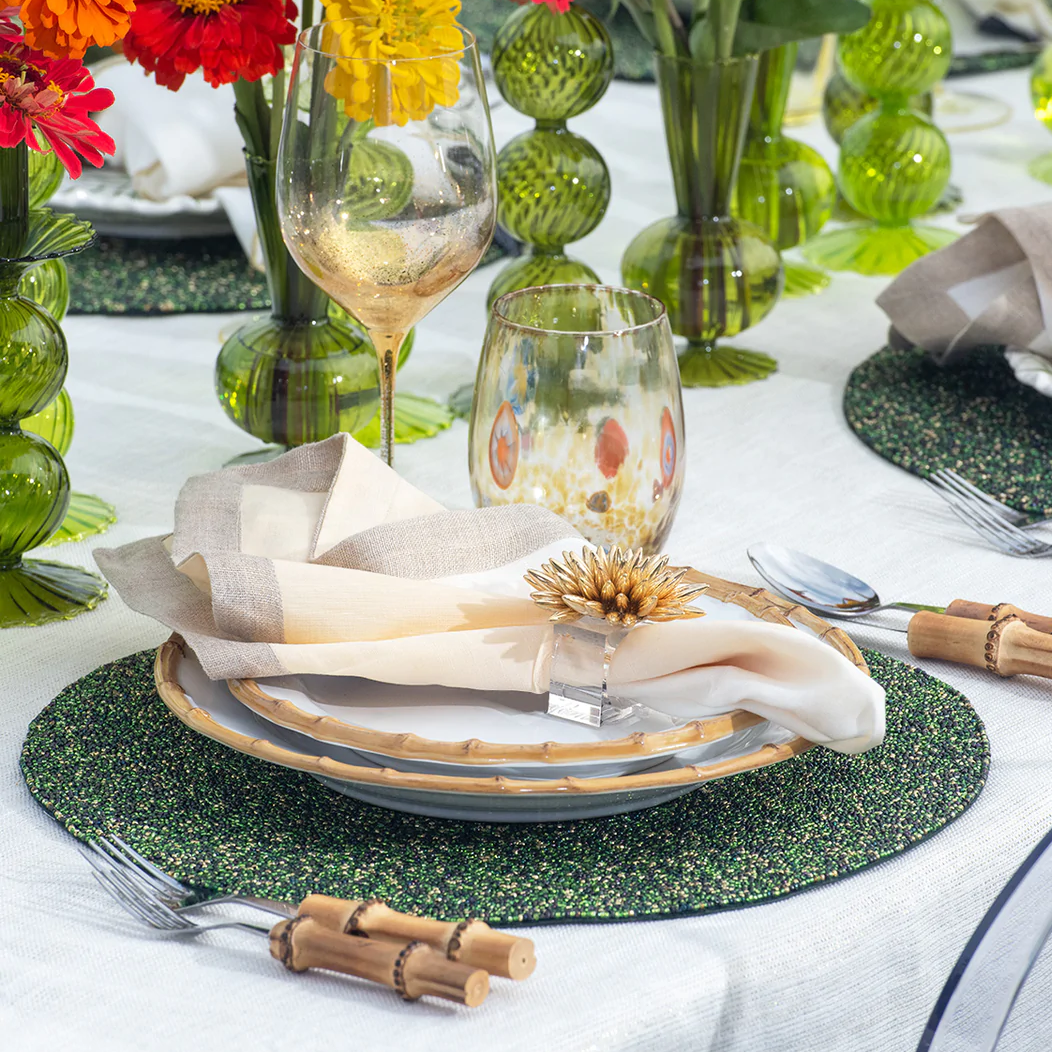 Stellar Napkin Ring in Gold - Set of 4