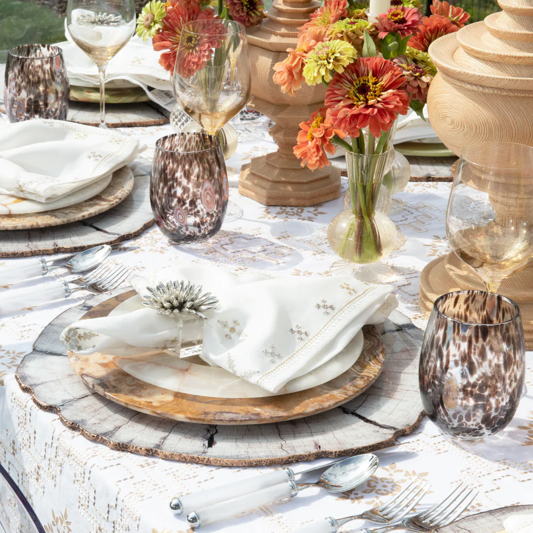 Birch Placemat in Ivory & Natural - Set of 4