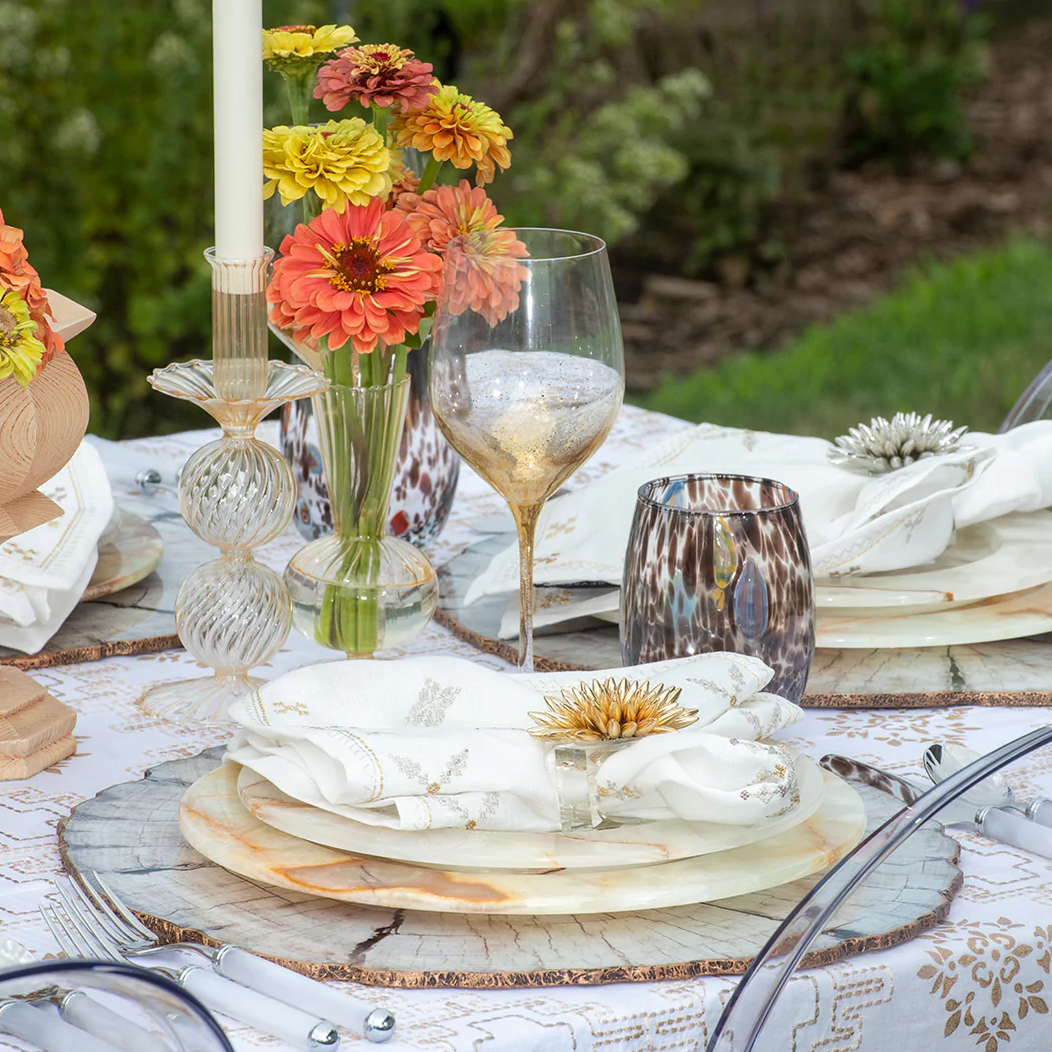 Stellar Napkin Ring in Gold - Set of 4