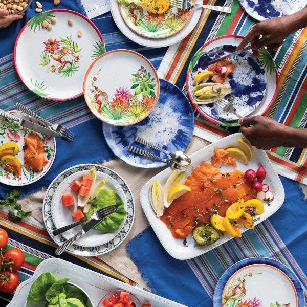 Basque Stripe Napkin - Set of 2