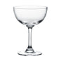 Champagne Saucers With Bands Design (Set of 6)