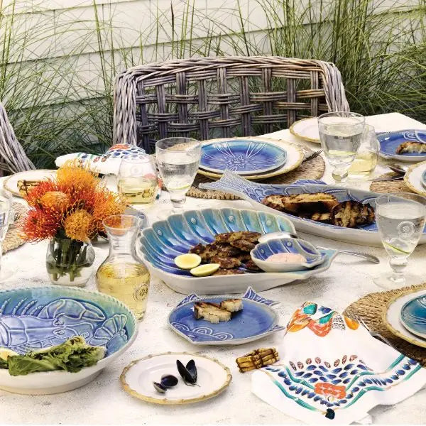 Berry & Thread Footed Goblet