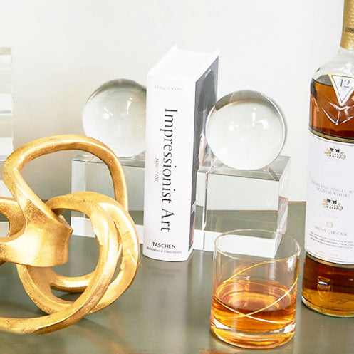 Crystal Sphere Bookends