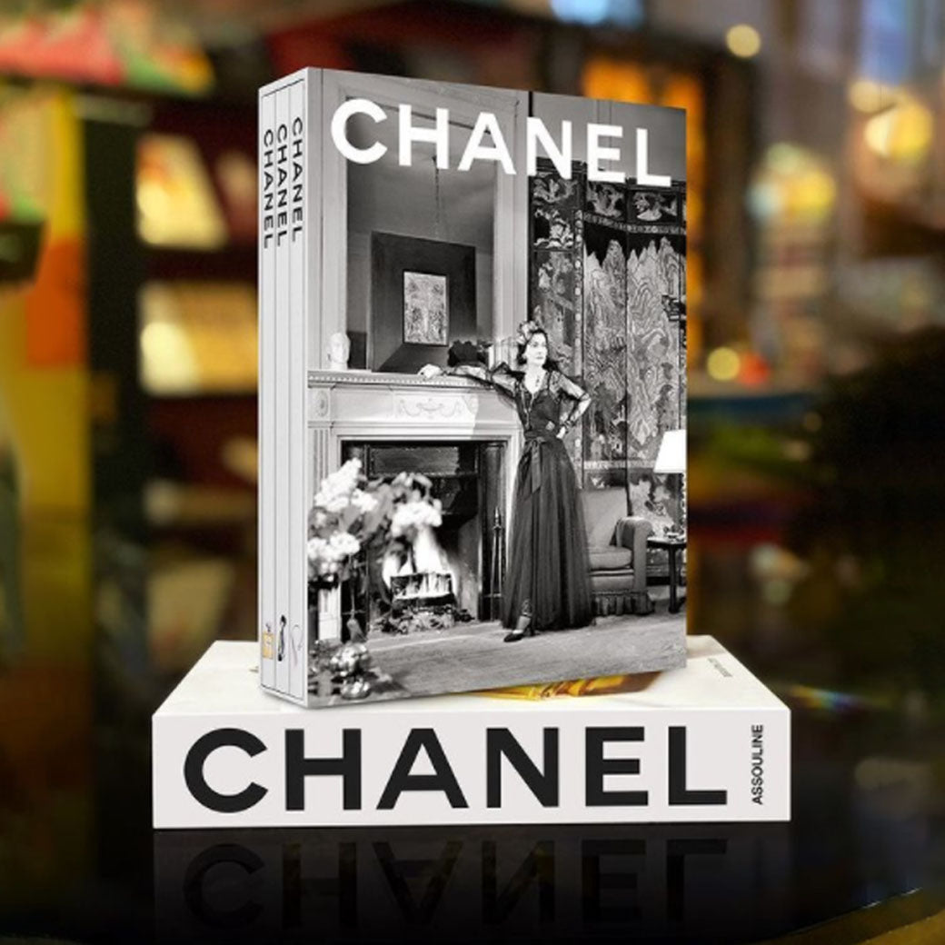 Chanel set of three hardcover books