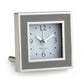 Taupe Enamel Square Alarm Clock