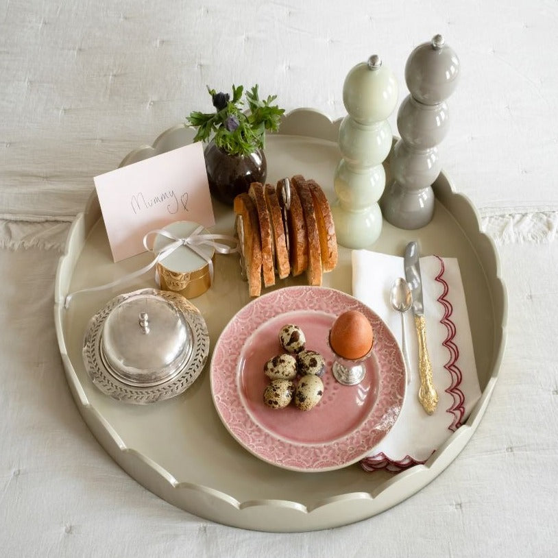 Lacquer Bobbin Salt Or Pepper Mill Grinder