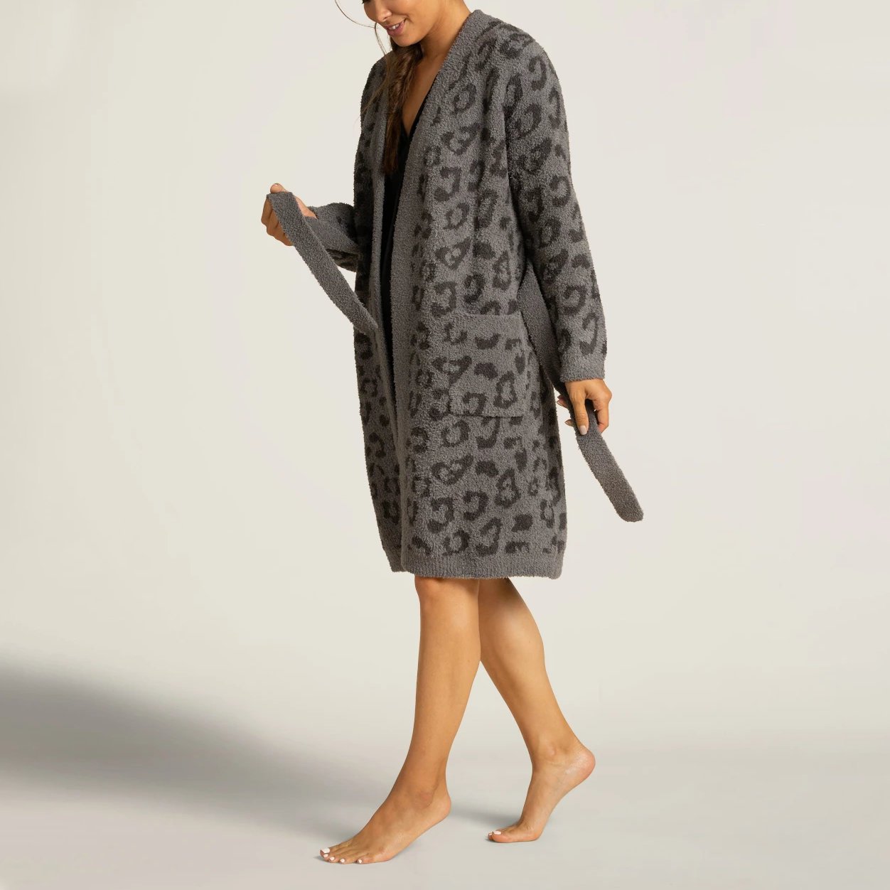 #color_Graphite/Carbon | CozyChic Women's Barefoot in the Wild Robe