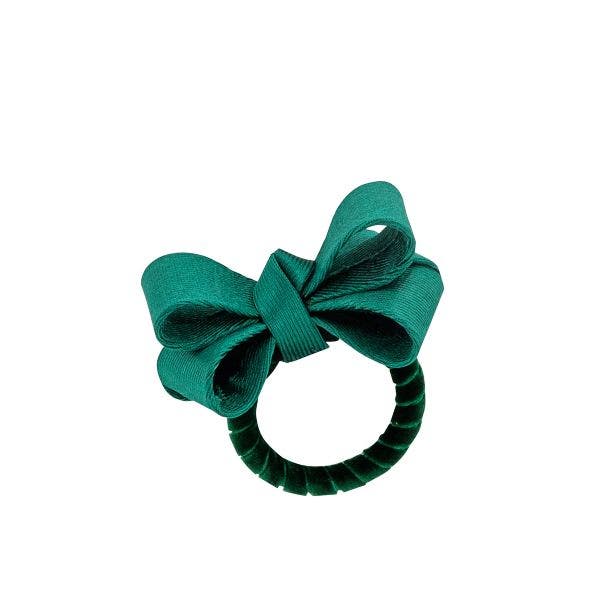Ever-Green Tuxedo Napkin Ring - Set of 4