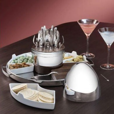 Mood Silver-Plated 24-Piece Flatware Set