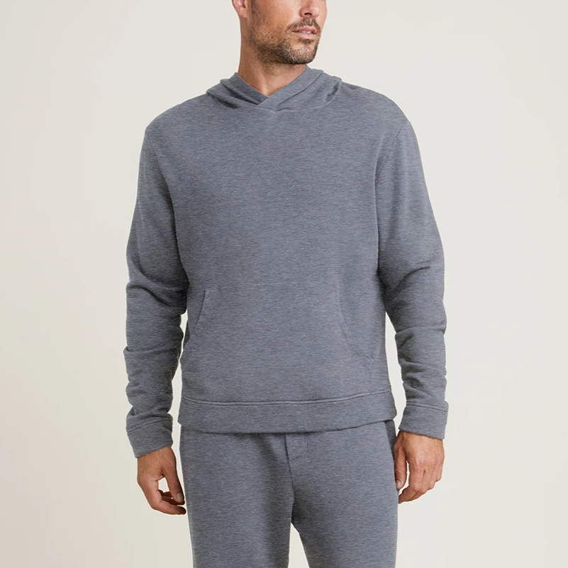 Barefoot Dreams Malibu Collection Men's French Terry Hoodie