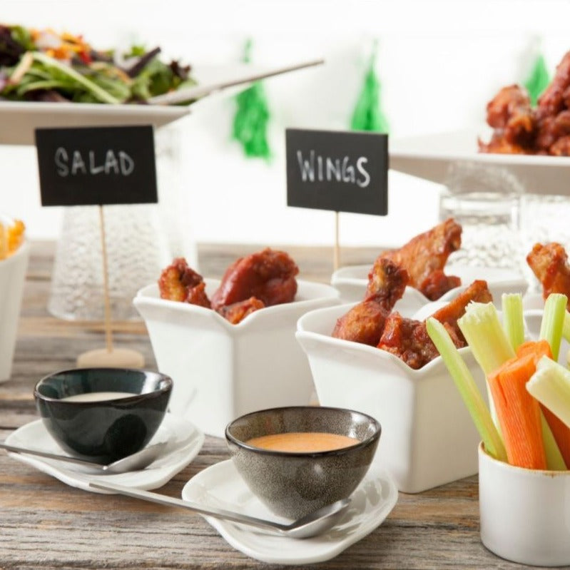 Street Eats Melamine Take Out Boxes - Set of 6