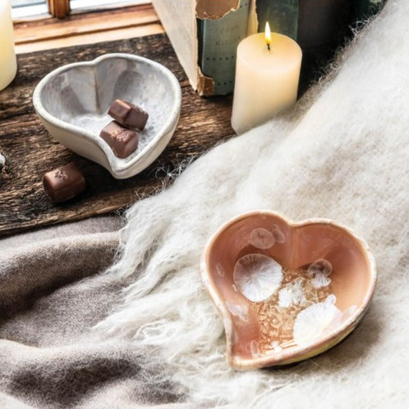 Twist Heart Crystalline Small Bowl