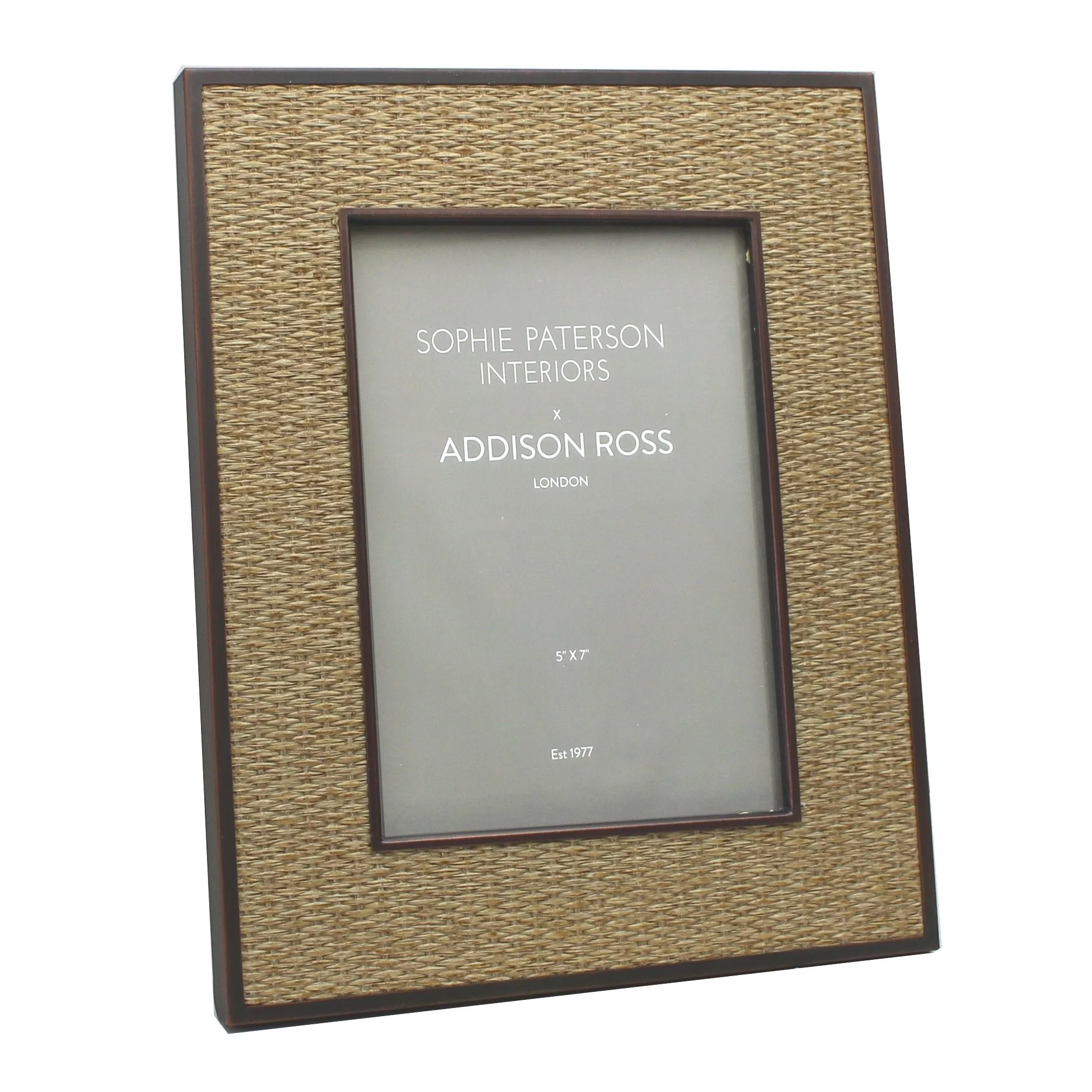 Sophie Paterson Collection: Wheat Rattan Frame, 5" x 7"