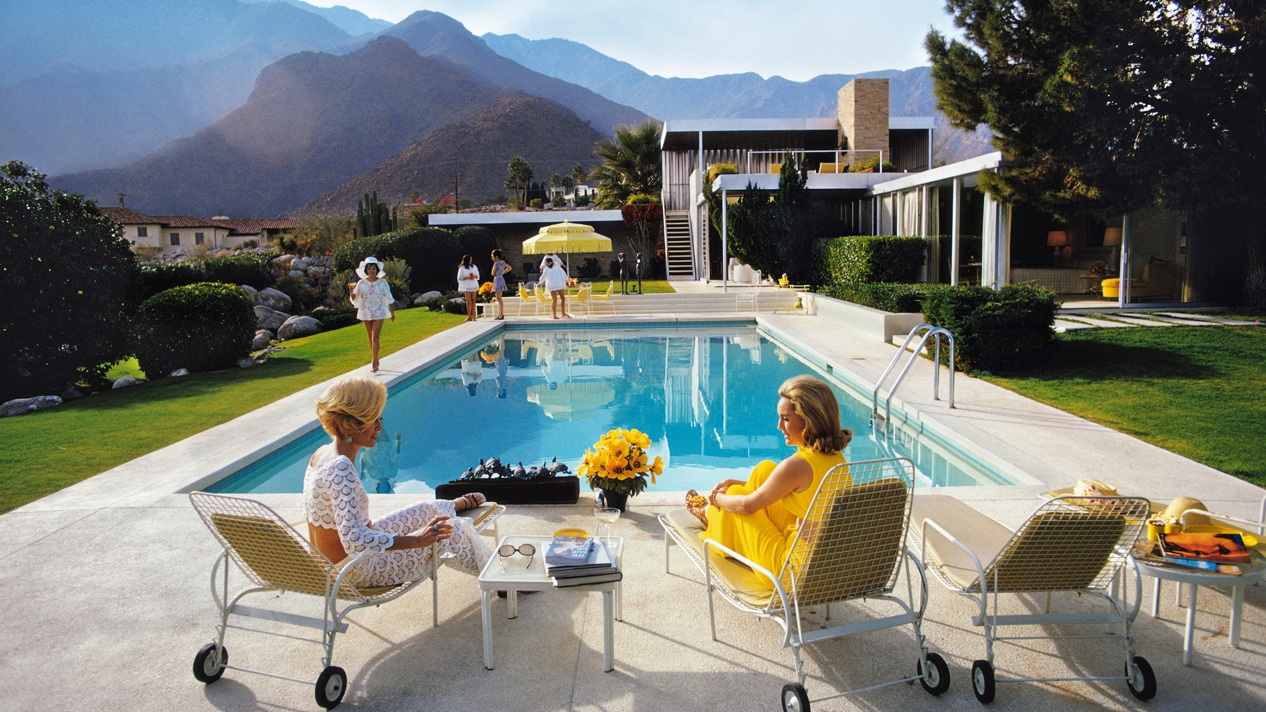 Poolside with Slim Aarons