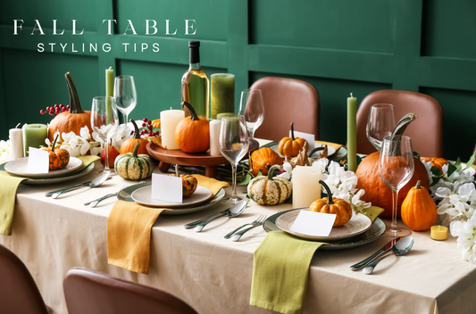 How to Set an Elegant Fall Table
