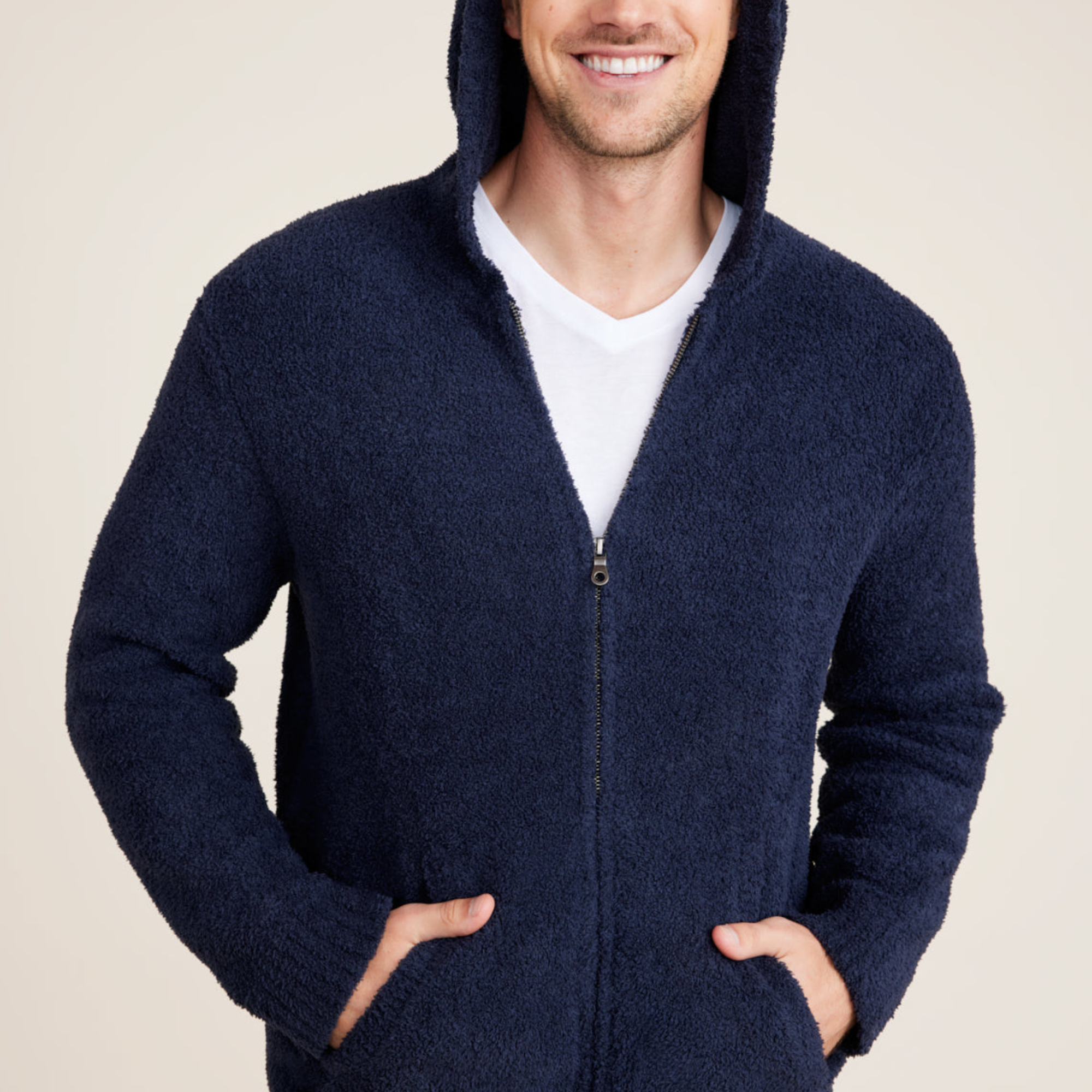 CozyChic Men's Zip Up Hoodie