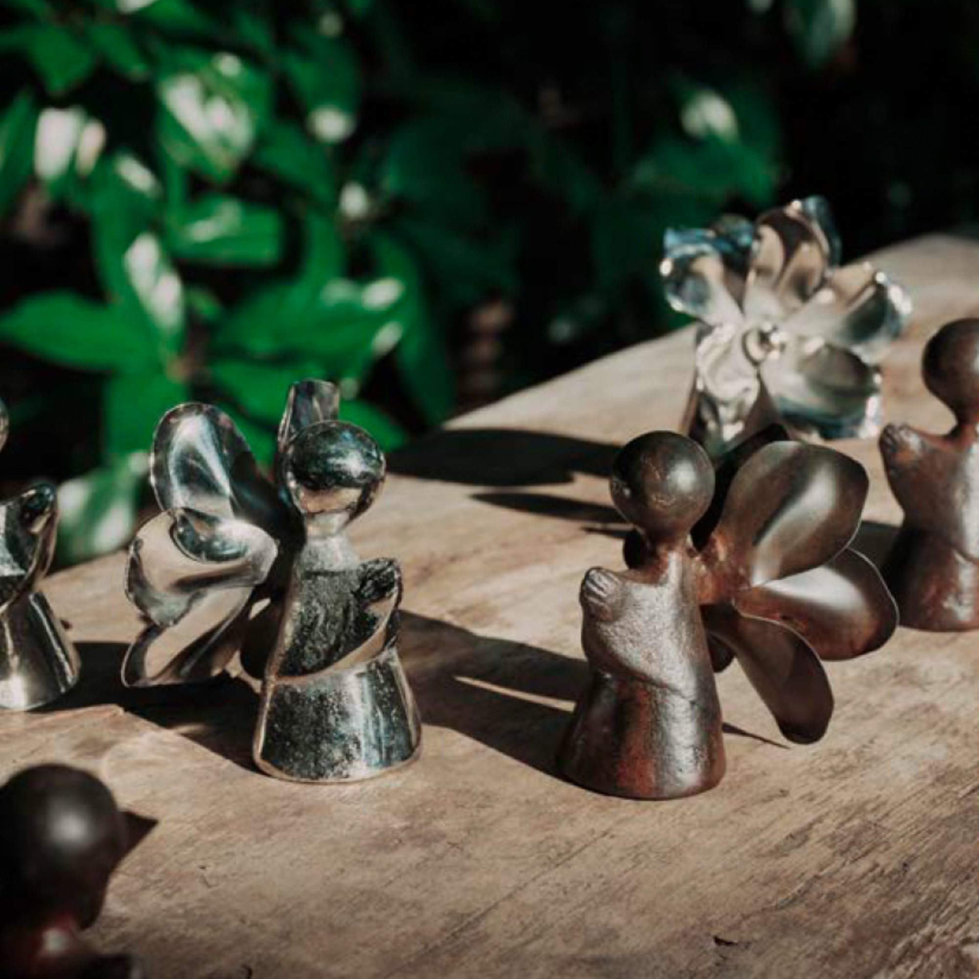 Florecita Angel in Nickel