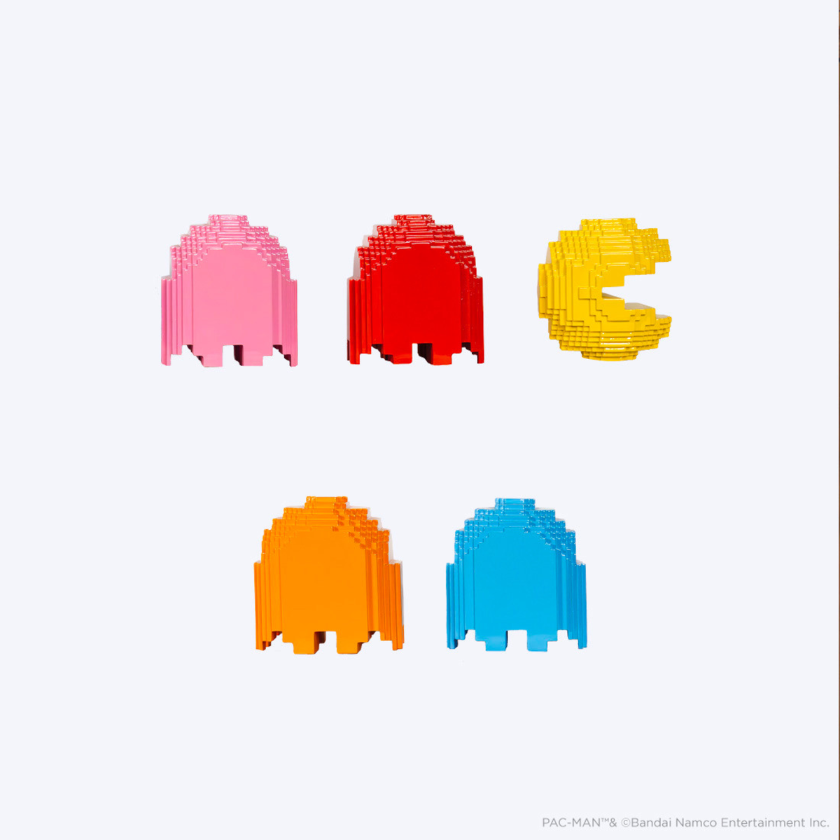 Pac-Man And Its Ghosts Set