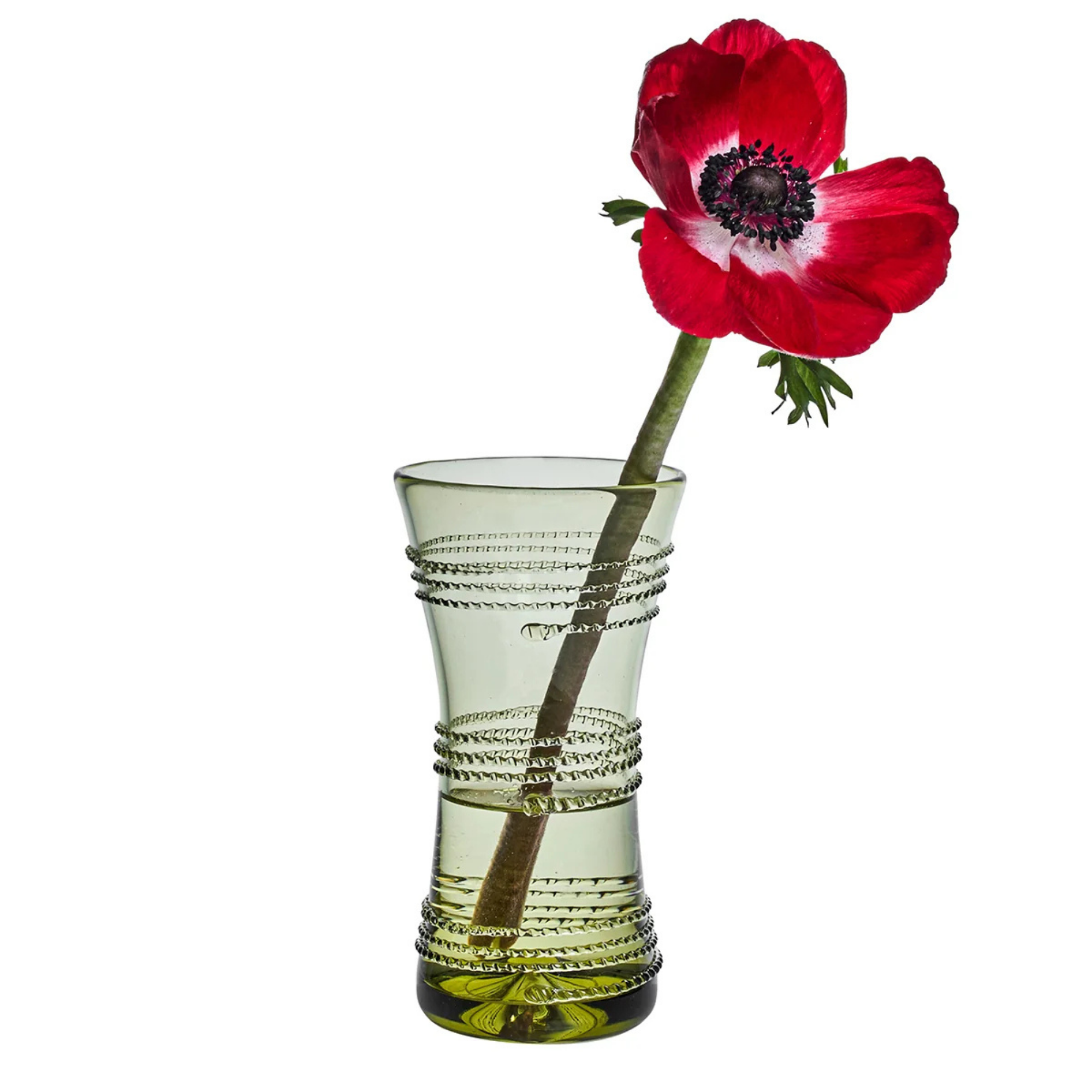 Ella Corset Vase in Green