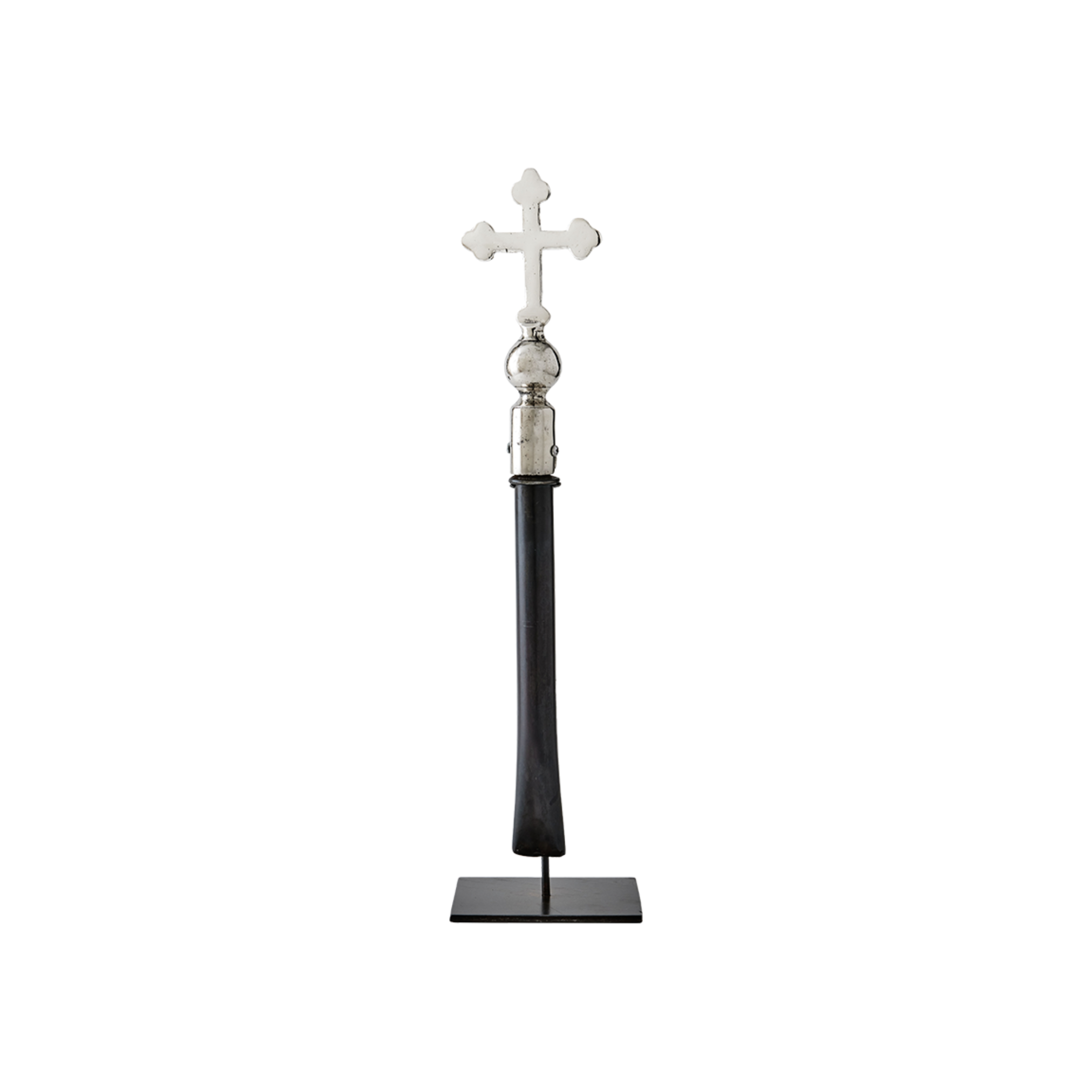 Cruz Procesional Cross - Nickel