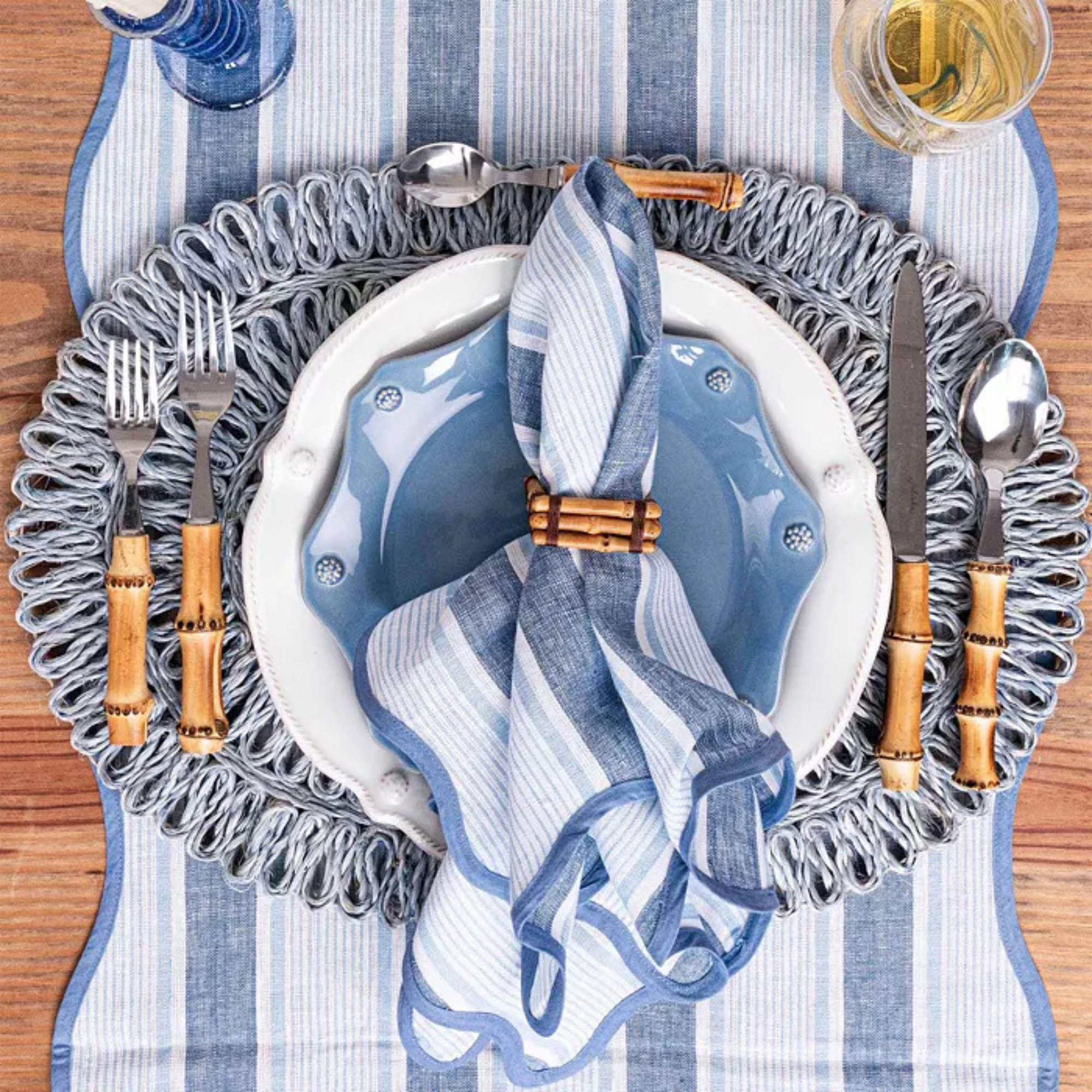 Cabana Stripe Napkin - Set of 4