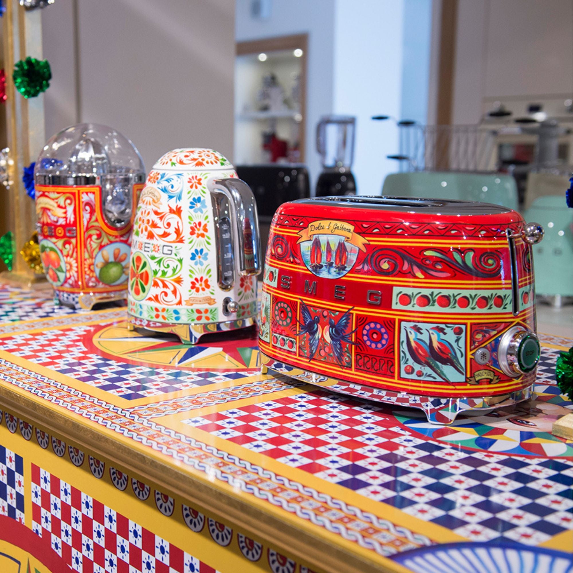 Dolce & Gabbana x SMEG - Sicily is My Love Retro Style Electric 7