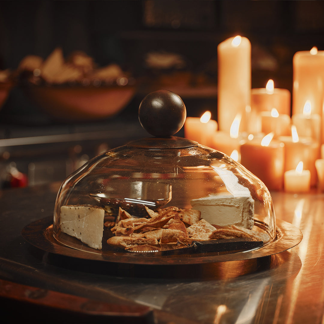 Quesera Cheese Plate with Dome