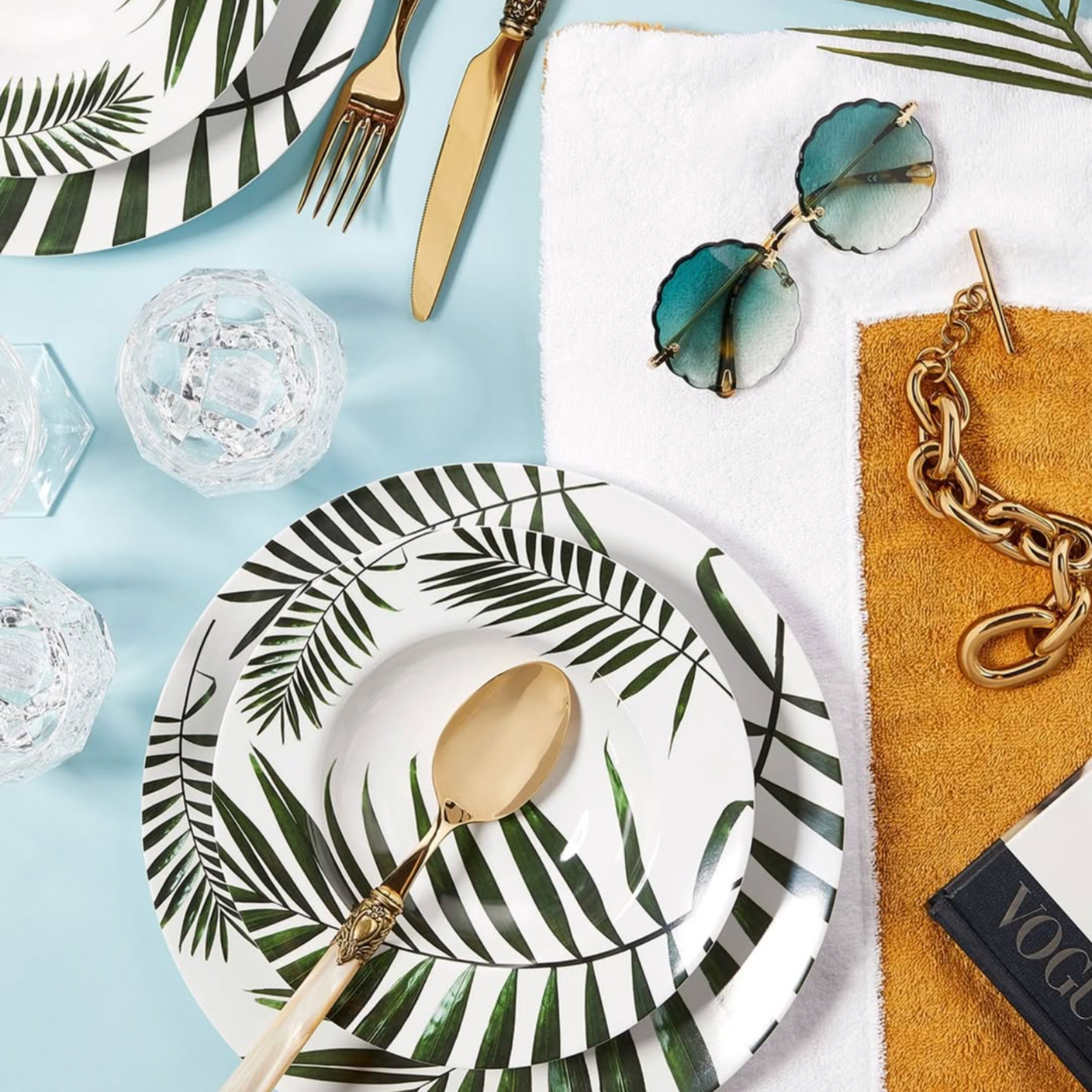 Kenzia Medium Plate - Set of 4