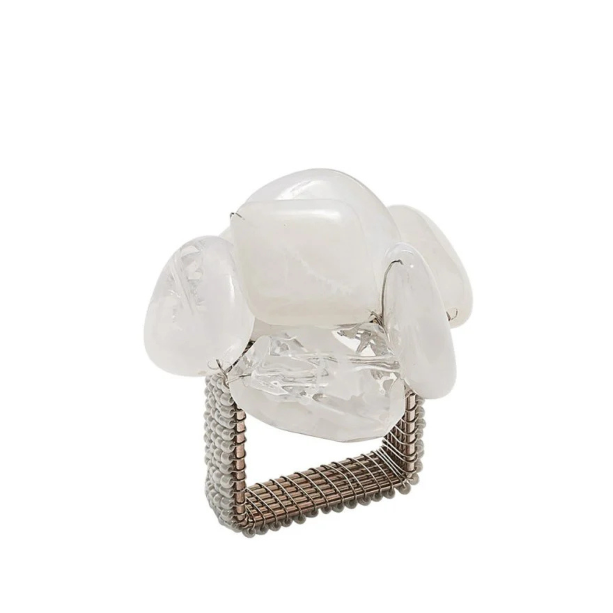 Sea Stone Napkin Rings - Set of 4