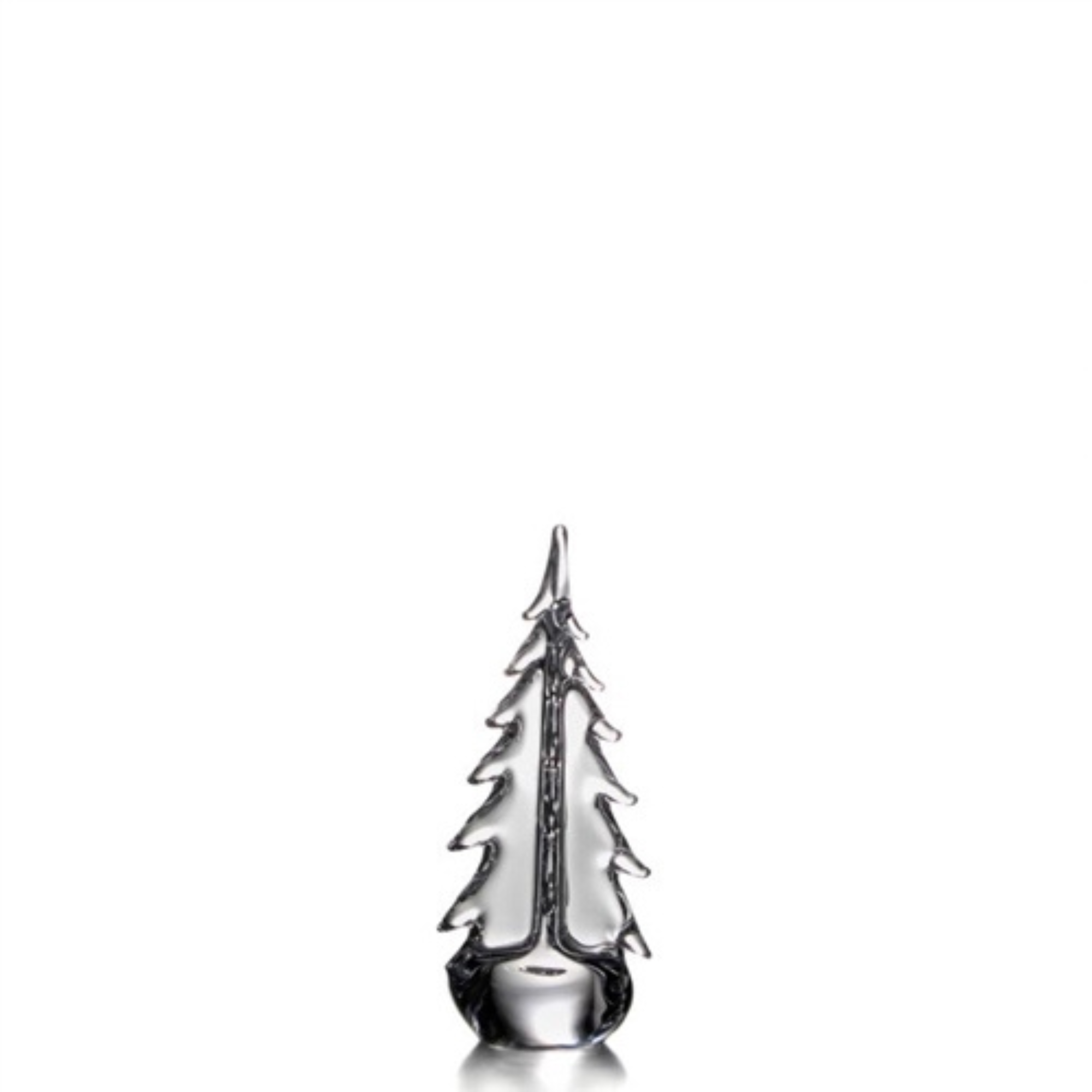 #Size_14 in | Vermont Evergreen Glass Tree