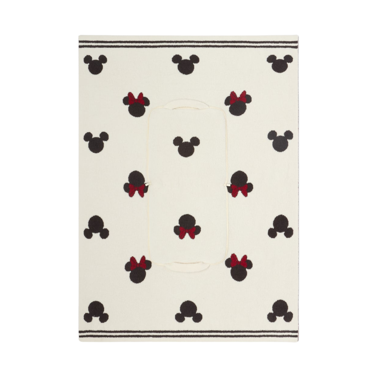 CozyChic Classic Disney Travel Blanket in Cream Multi