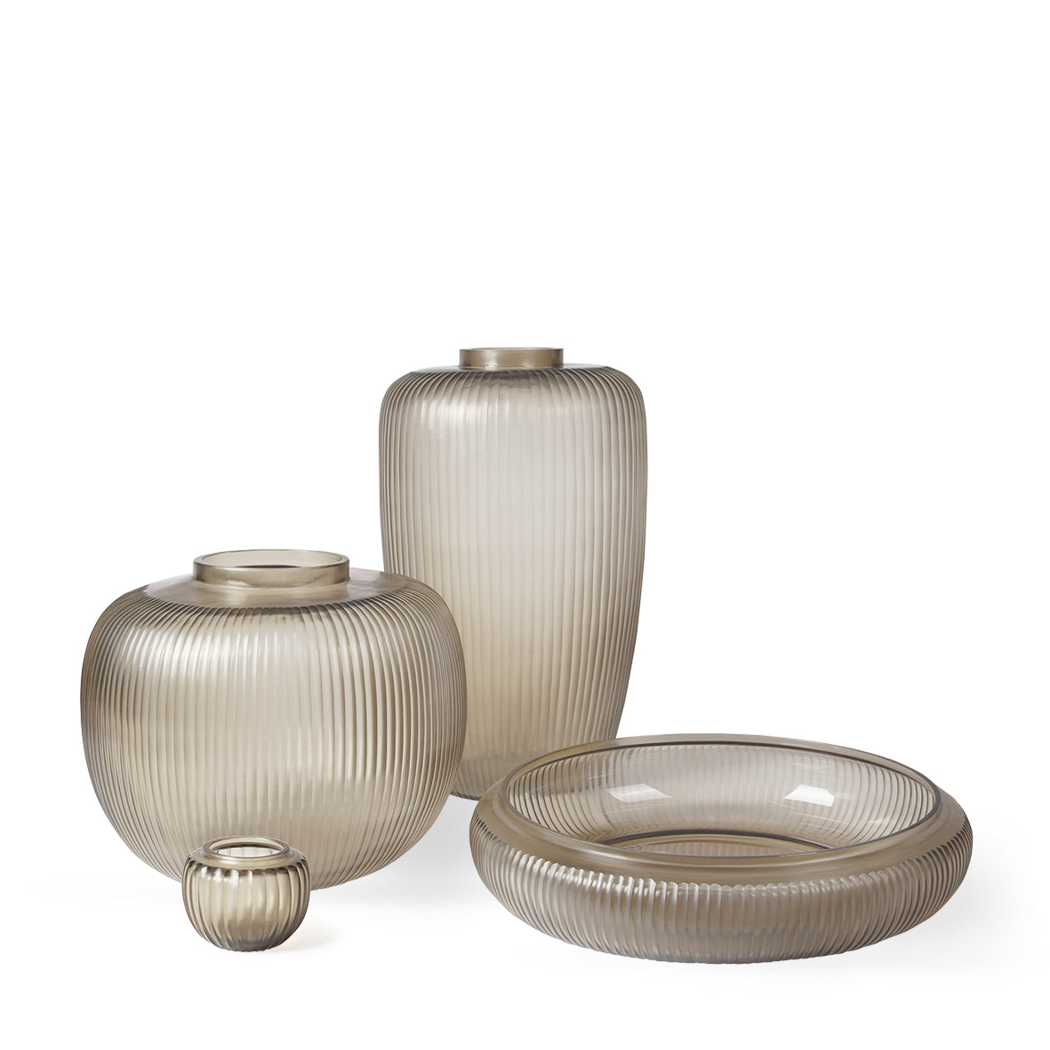 Pinara Vase - Smokegrey