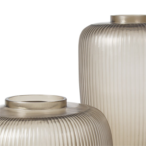 Pinara Vase - Smokegrey