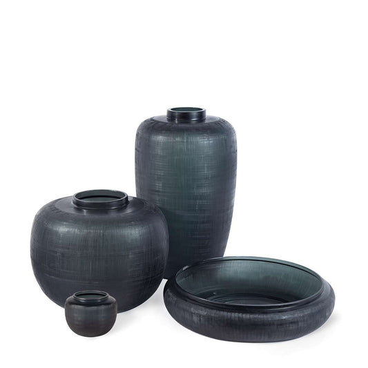 Pinara Vase - Dark Indigo
