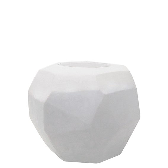 Cubistic Vase - Opal - Round
