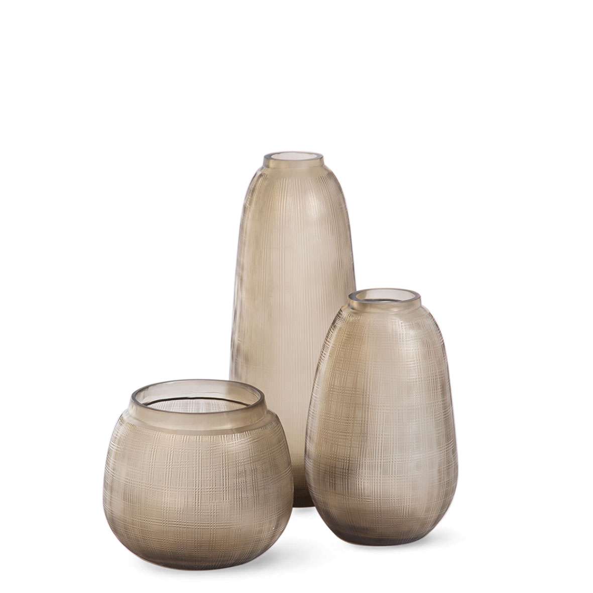 Quilotta Vase - Smokegrey