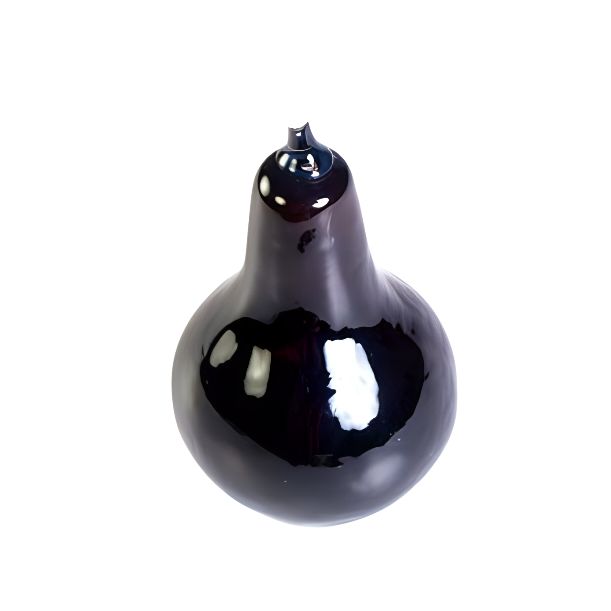 Amber Glass Pear