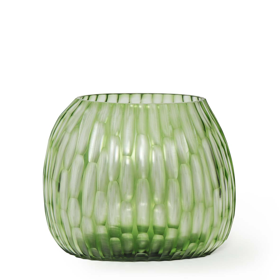 Clemente Vase - Clear/Green