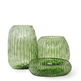 Clemente Vase - Clear/Green