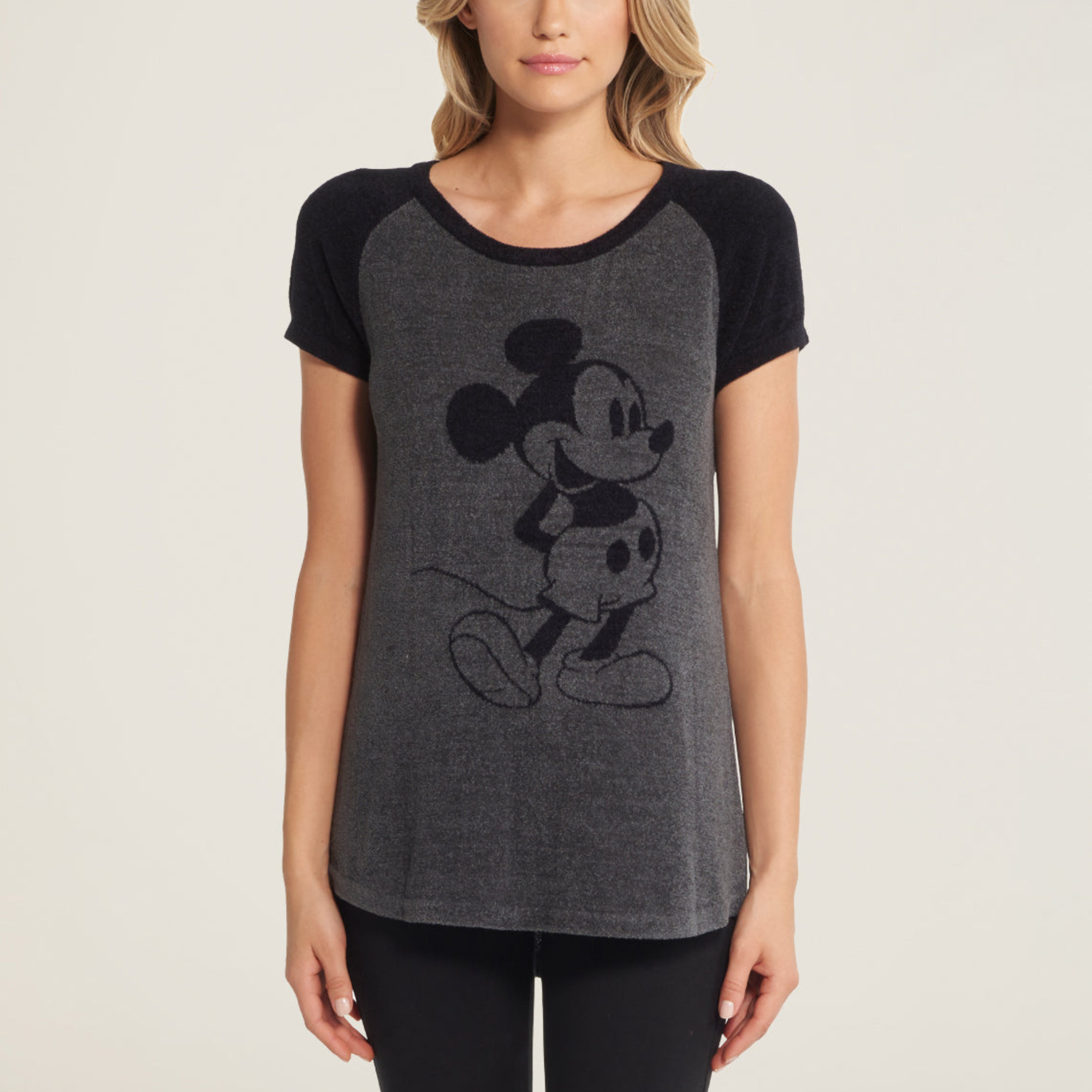 CozyChic Ultra Lite Classic Women's Mickey Raglan Tee