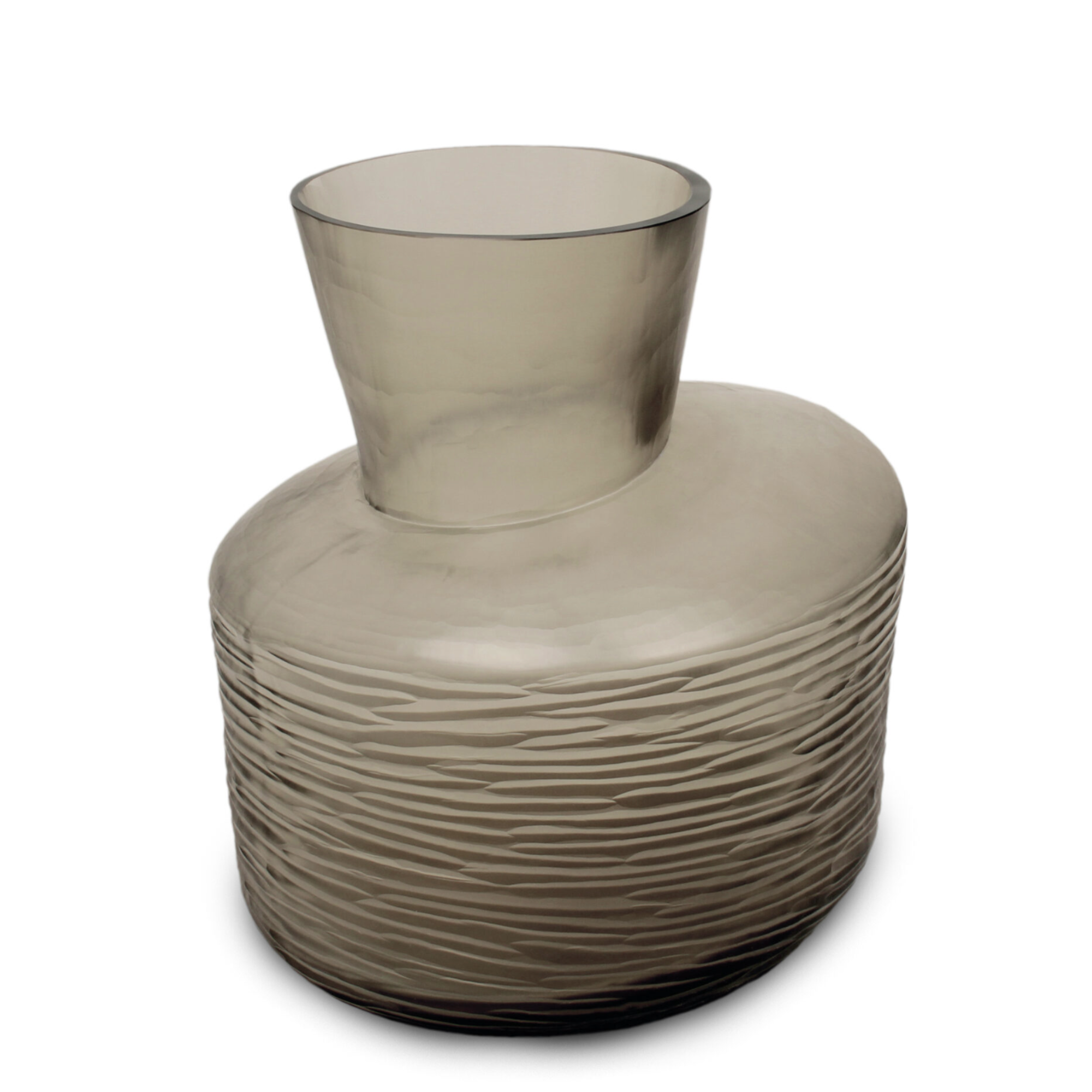 Pukao Vase - Smokegrey