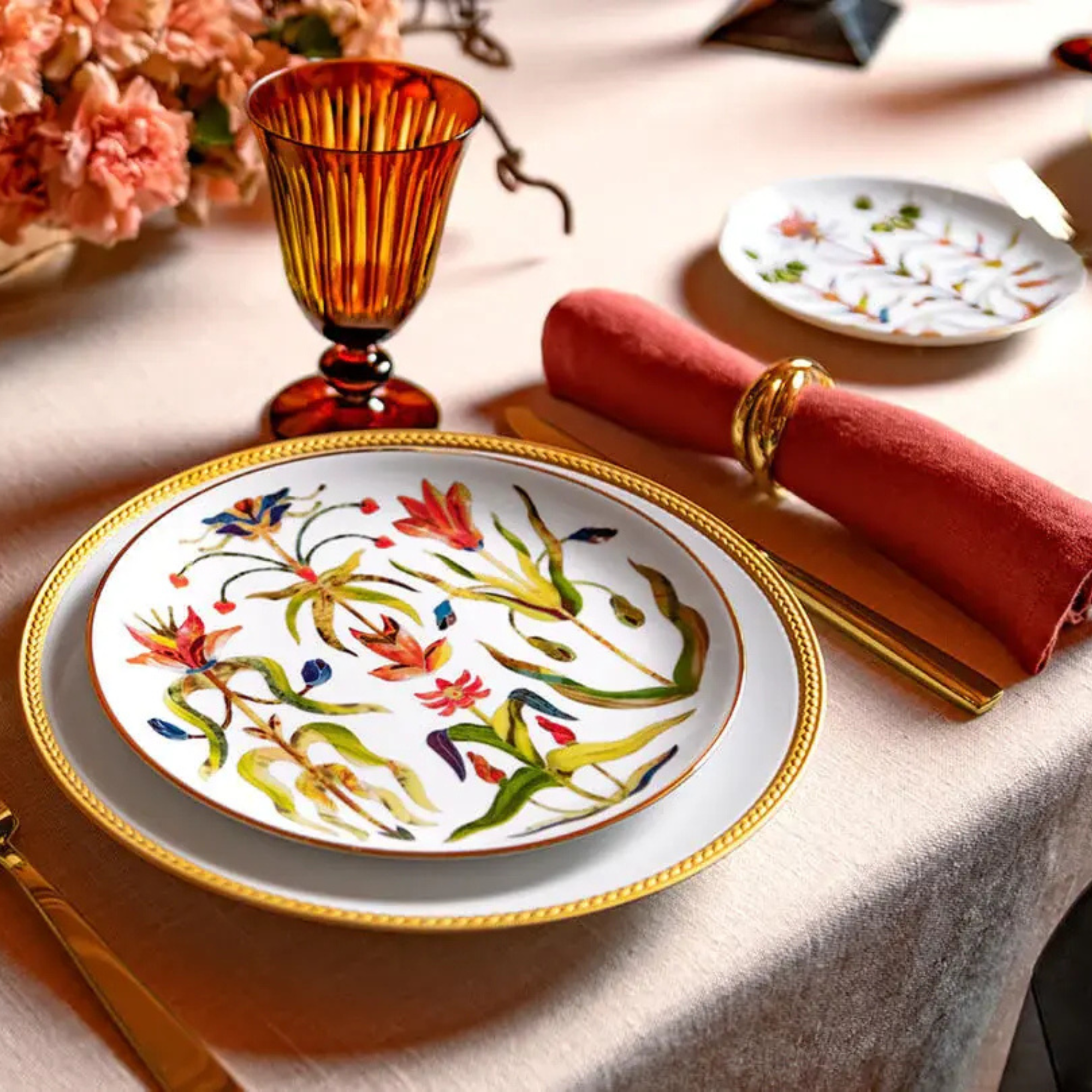 Grand Tour Dessert Plate