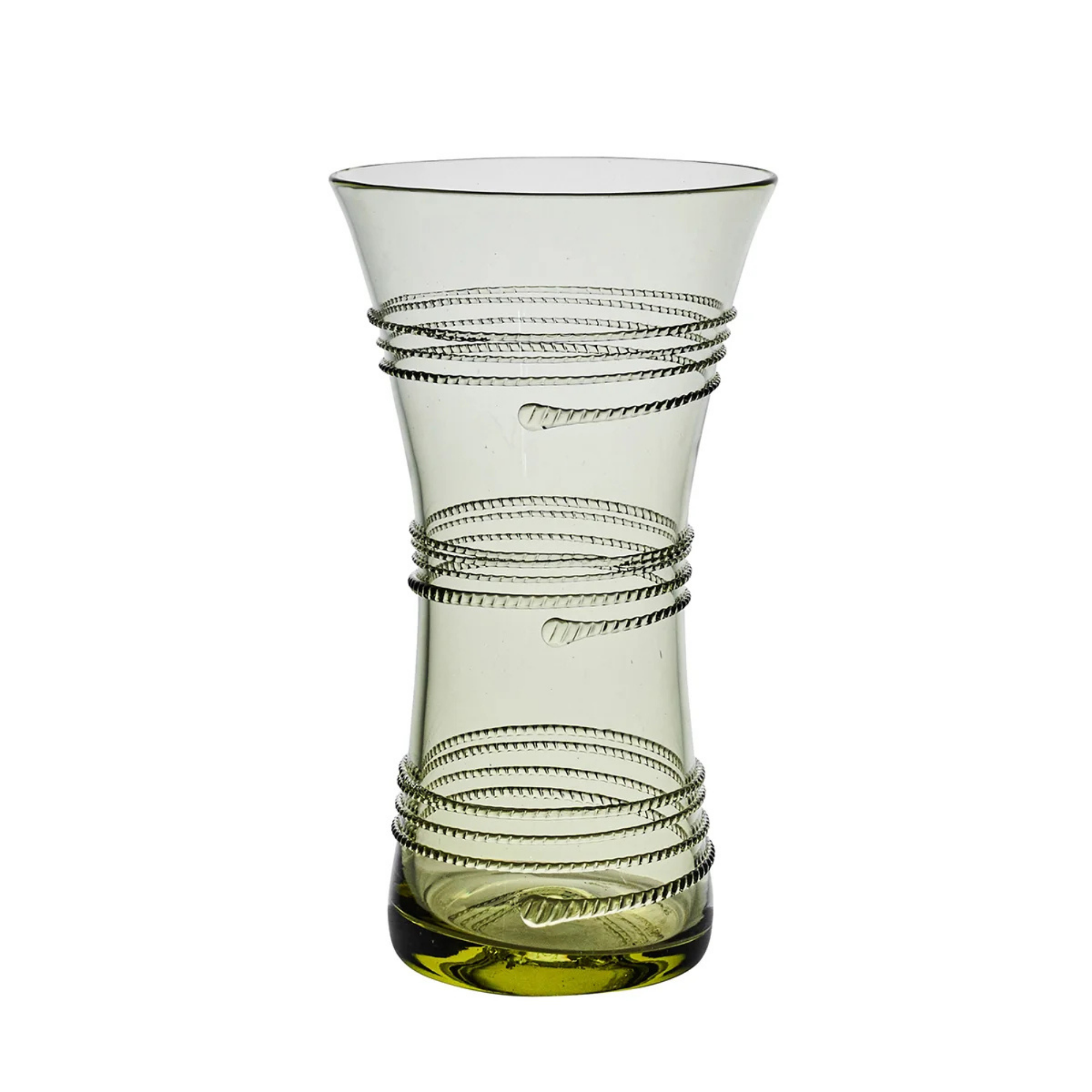 Ella Corset Vase in Green